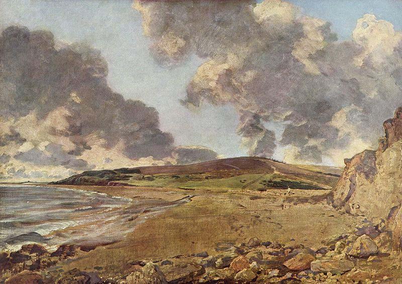 John Constable Constable Weymouth Bay France oil painting art